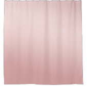 Blush Pink Peach Ombre Douchegordijn (Voorkant)