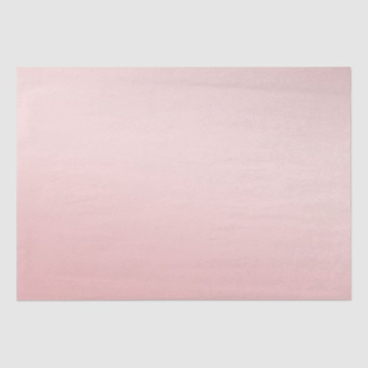 Blush Pink Peach Ombre Tissuepapier (Voorkant)