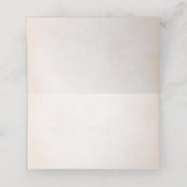 Blush Pink Peonies Waterverf Weddenschap (Binnenkant ongevouwen)