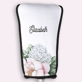 Blush Pink Peony Personalized Golfheadcover
