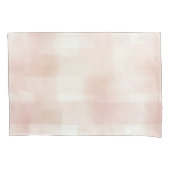 Blush Pink Plaid Stripes Kussensloop (Voorkant-Links)