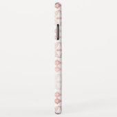 Blush Pink - Roos Gold Boho Bloemenpatroon Case-Mate iPhone Case (Achterkant/rechts)