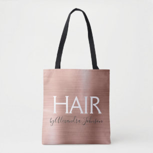Blush Pink - Roos Gold Foil Hair Stylist - Salon Draagtas