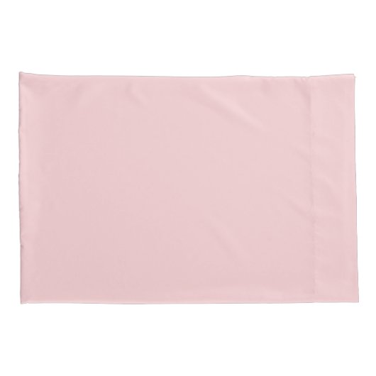 Blush Pink Script Naam Monogram Kussensloop (Achterkant-Rechts)