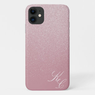Blush Pink Shimmer Dust Personated Phone Case