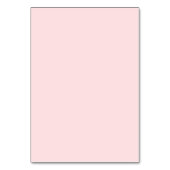 Blush Pink Simple Calligraphie Escort Place Cartes (Dos)