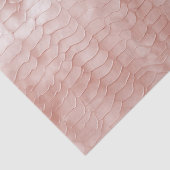 Blush Pink Snake Print Tissuepapier (Detail)