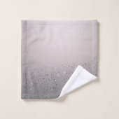 Blush Pink Sparkly Glitter Bad Handdoek (Wasdoekje)