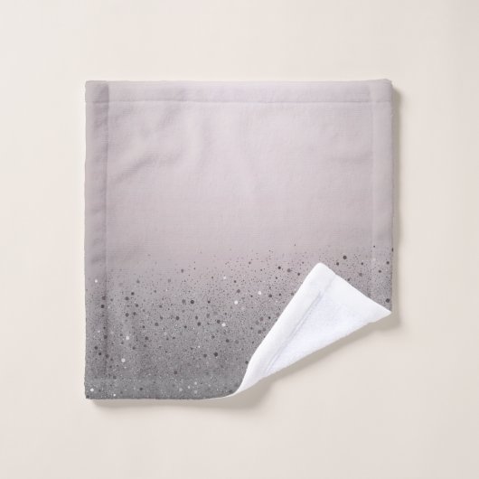 Blush Pink Sparkly Glitter Bad Handdoek (Wasdoekje)