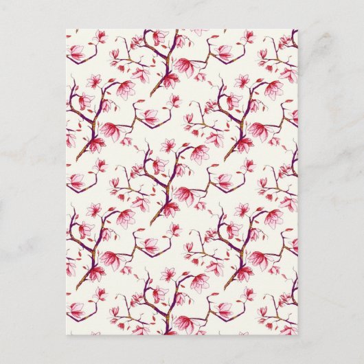 Blush Pink Spring Rustic Bohemian Floral Feestdagenkaart (Voorkant)