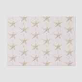Blush Pink Star Ornaments Christmas Tissuepapier (Voorkant)