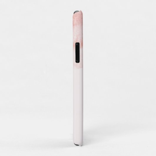 Blush Pink Terra Cotta Abstract Case-Mate iPhone Case (Achterkant/rechts)