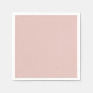 Blush Pink Trend Color Peach Sjabloon Blank Servetten