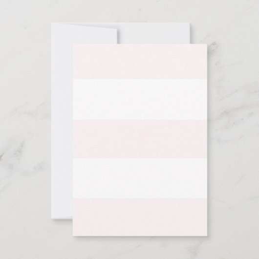 Blush Pink White 3 Stripes RSVP (Achterkant)