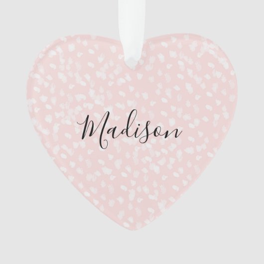 Blush Pink White Spots (devant)