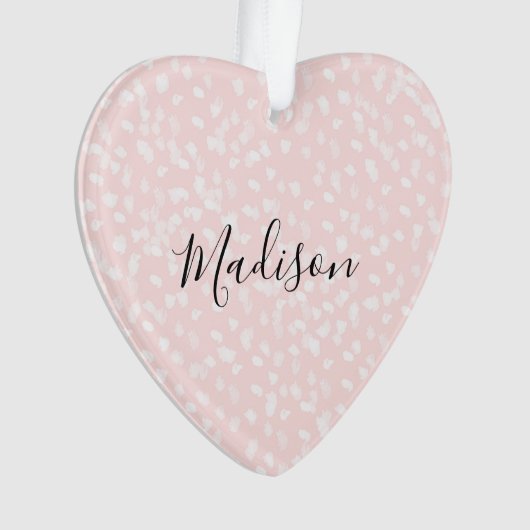 Blush Pink White Spots (devant)