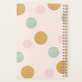 Blush Pink x Glitter Roos Gold 2019 Planner (Achterkant)