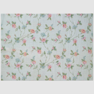  Blush pioen floral decoupage Tissue Paper Tissuepapier