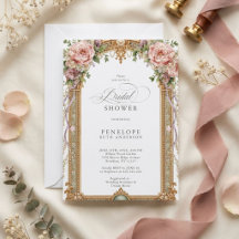 Blush Pioen Goud Bloemachtige Bruiloft