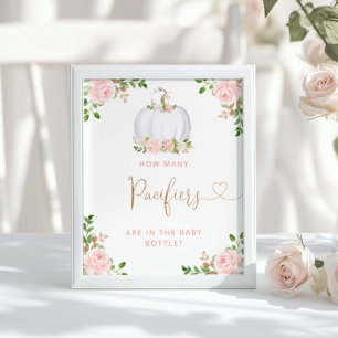 Blush pompoen voorspellen hoeveel pacifiers er nod poster