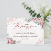 Blush printanier or vert Le jeu de cartes de culot (Debout devant)