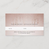 Blush Rain Appointkaarten Afsprakenkaartje (Voorkant)