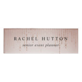 Blush Rain Naambadge (Voorkant)