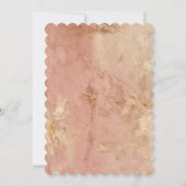 Blush Roos Gold 16e verjaardag Kaart (Achterkant)