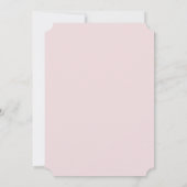 Blush Roos & Gold Sweet 16 Boog Verjaardag Kaart (Achterkant)