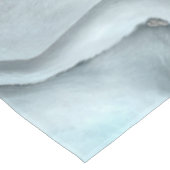 Blush roos marmer - pastelpinks en zilver tafelkleed (Gekanteld)