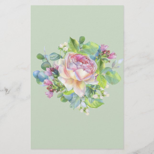 Blush roos wil liever dat ze een vrijgezellenfeest (Achterkant)