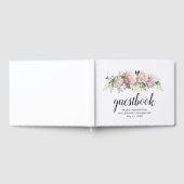 Blush Rose 80th Birthday Party Livre d'invité (Complet)