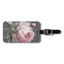 Blush Rose Bagage Label — Lumina & Ash Collectie