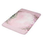 Blush Rose Floral Bathroom Mat (Gekanteld)