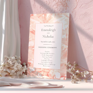 Blush Rose Gemstone programmes de mariage