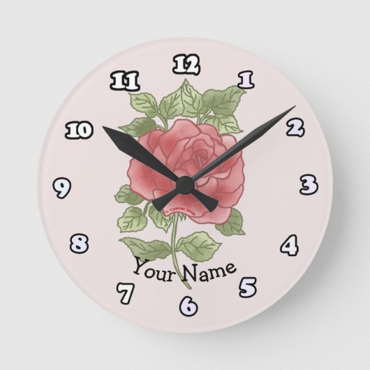 Blush Rose klokken (Voorkant)