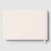 Blush rose moderne Photo Graduation Rose Gold (Verso)
