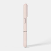 Blush Rose Monogramme Féminin Nom Monogrammé (Côté droit)