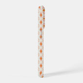 Blush Rose Orange Diamant Monogramme (Côté droit)