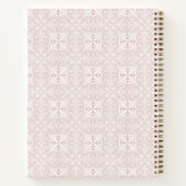Blush Rose Pattern Journal | Custom Title & Name (Dos)