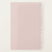Blush Rose Personalized 2026 Planner (Dos)