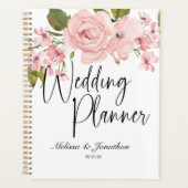Blush Roses Floral Wedding Planner (Voorkant)