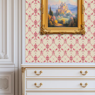 Blush Royal Lattice Princesscore Behang