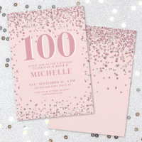 Blush Roze 100ste Verjaardag