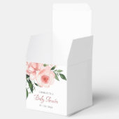 Blush Roze Baby shower Bedankdoosjes (Geopend)