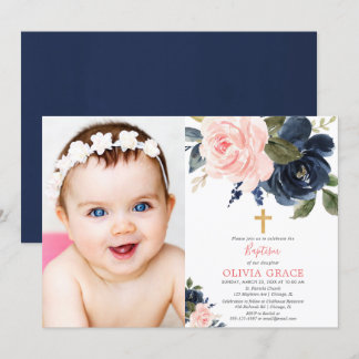 Blush roze blauw blauw blauw meisje met blaasjes f kaart