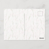  Blush Roze Bloemen Denken aan jou Briefkaart (Achterkant)