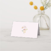 Blush roze bloemig elegant (Achterkant)