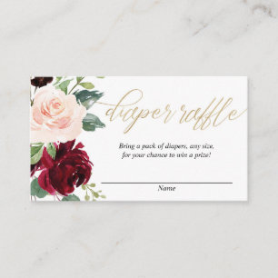 Blush roze bruine bruistapkaarten voor de vervaard informatiekaartje