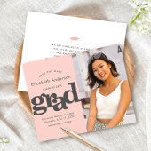 Blush Roze Budget Foto Opslaan Datum Afstuderen Ui